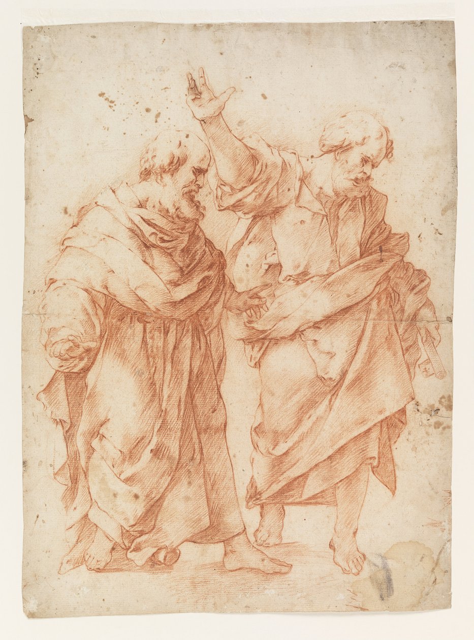 Zwei Apostel von Luca Giordano