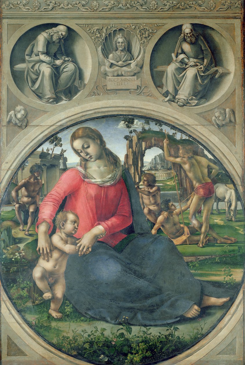 Madonna und Kind, 1490-95 von Luca Signorelli