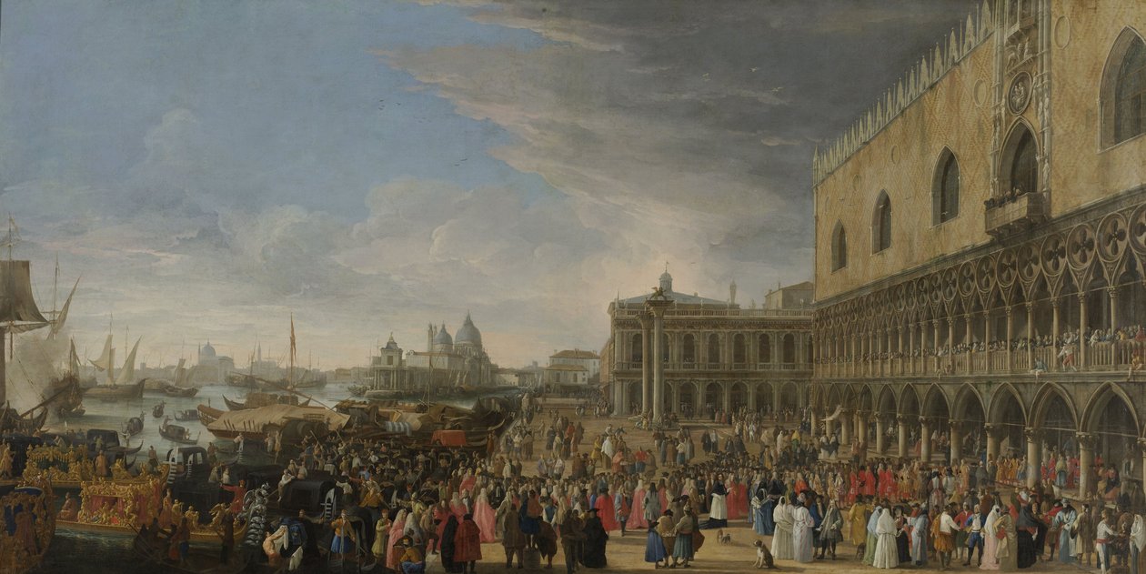 Die Aufnahme von Kardinal César d