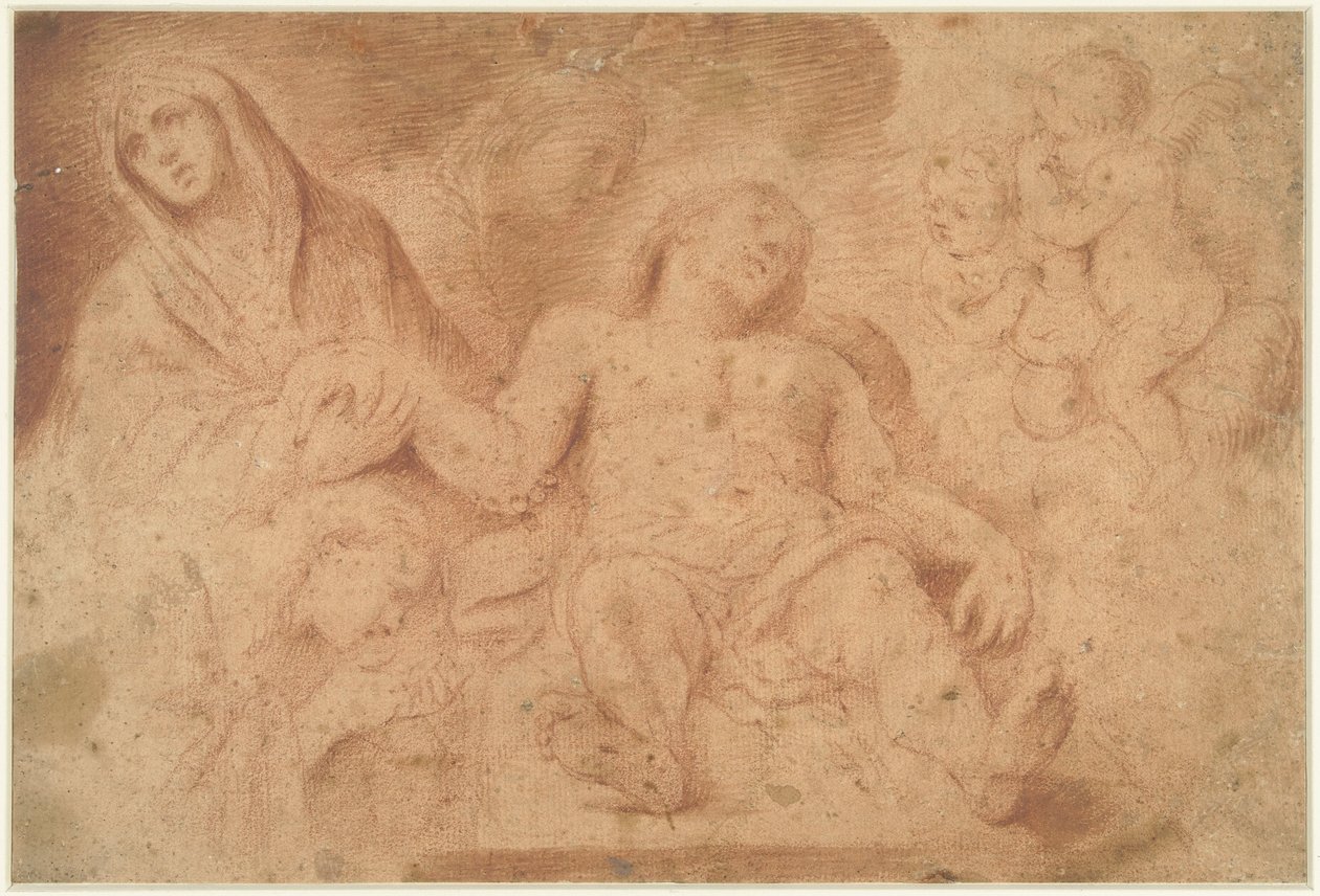 Beweinung Christi von Luca Giordano