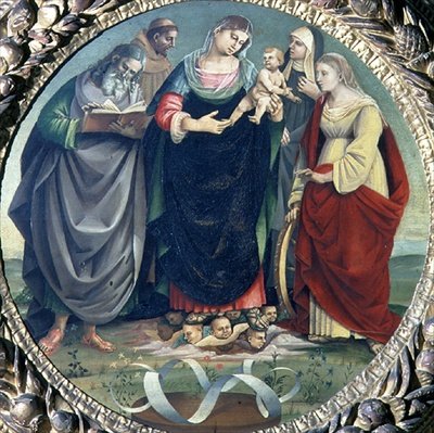 Sacra Conversazione von Luca Signorelli