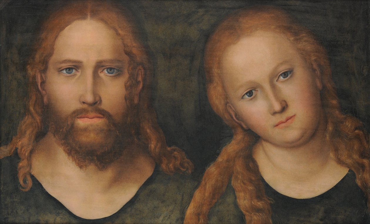 Christus und Maria von Lucas Cranach the Elder