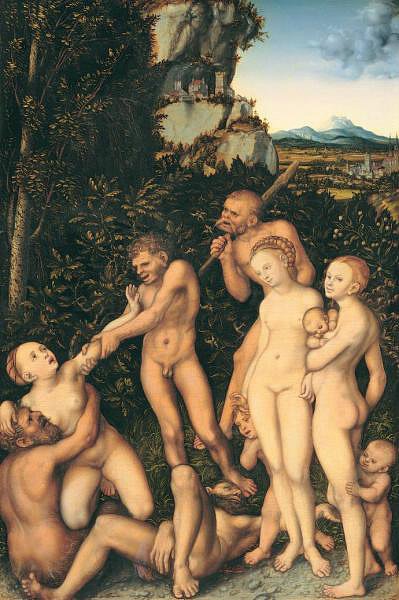 Die Früchte der Eifersucht von Lucas Cranach the Elder