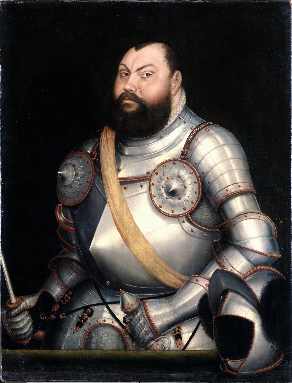 Kurfürst Johann Friedrich der Großmütige von Sachsen von Lucas Cranach the Elder