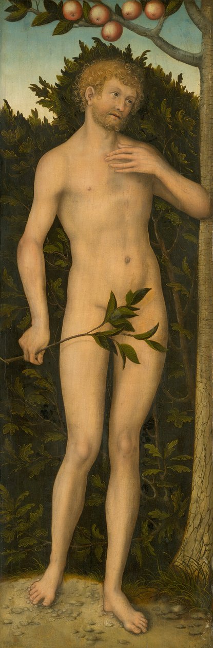 Adam, 153337 von Lucas Cranach the Elder