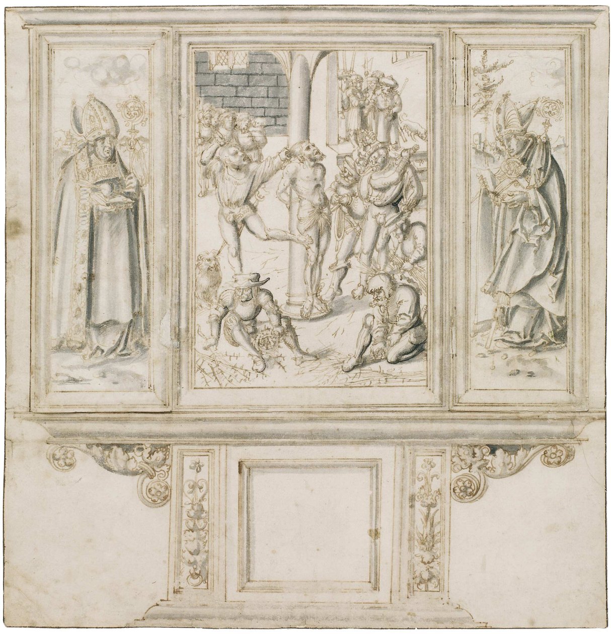 Lucas Cranach Altarentwurf von Lucas Cranach the Elder