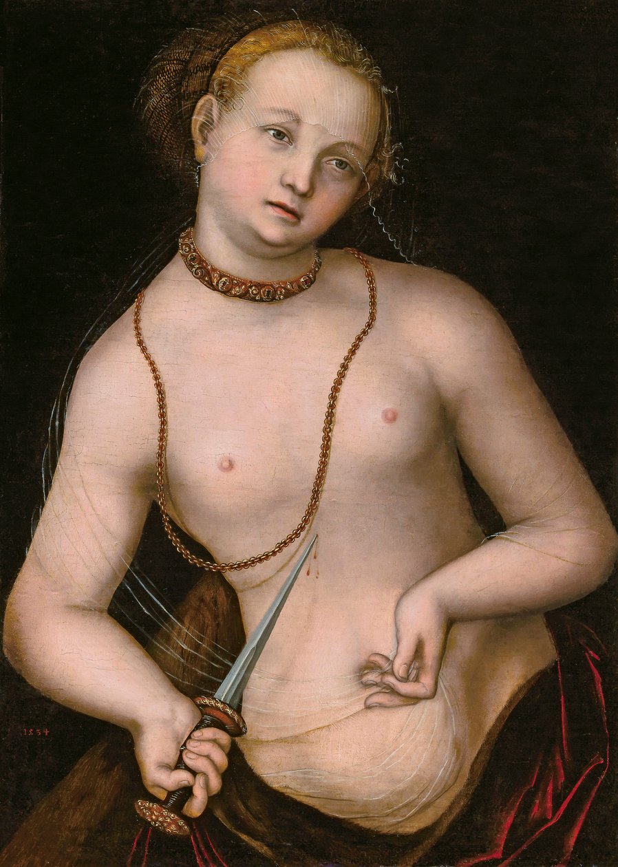 Lucretia von Lucas Cranach the Elder