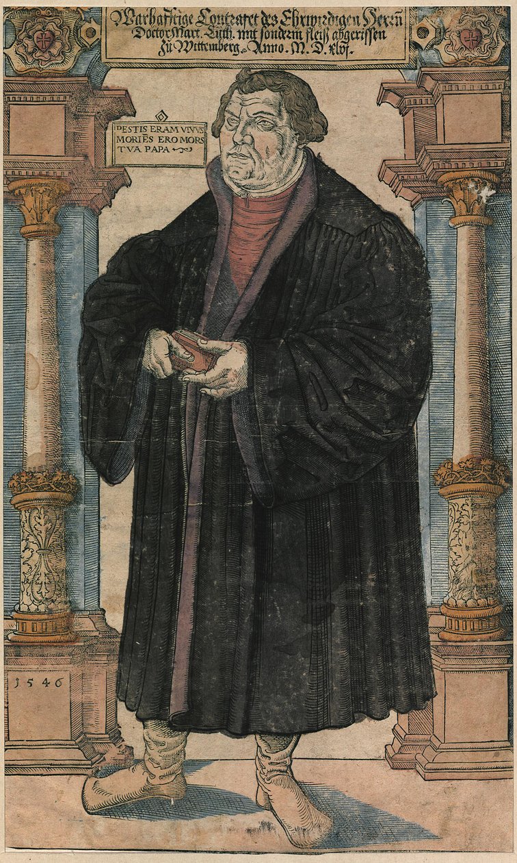 Luther 1546 von Lucas Cranach the Elder