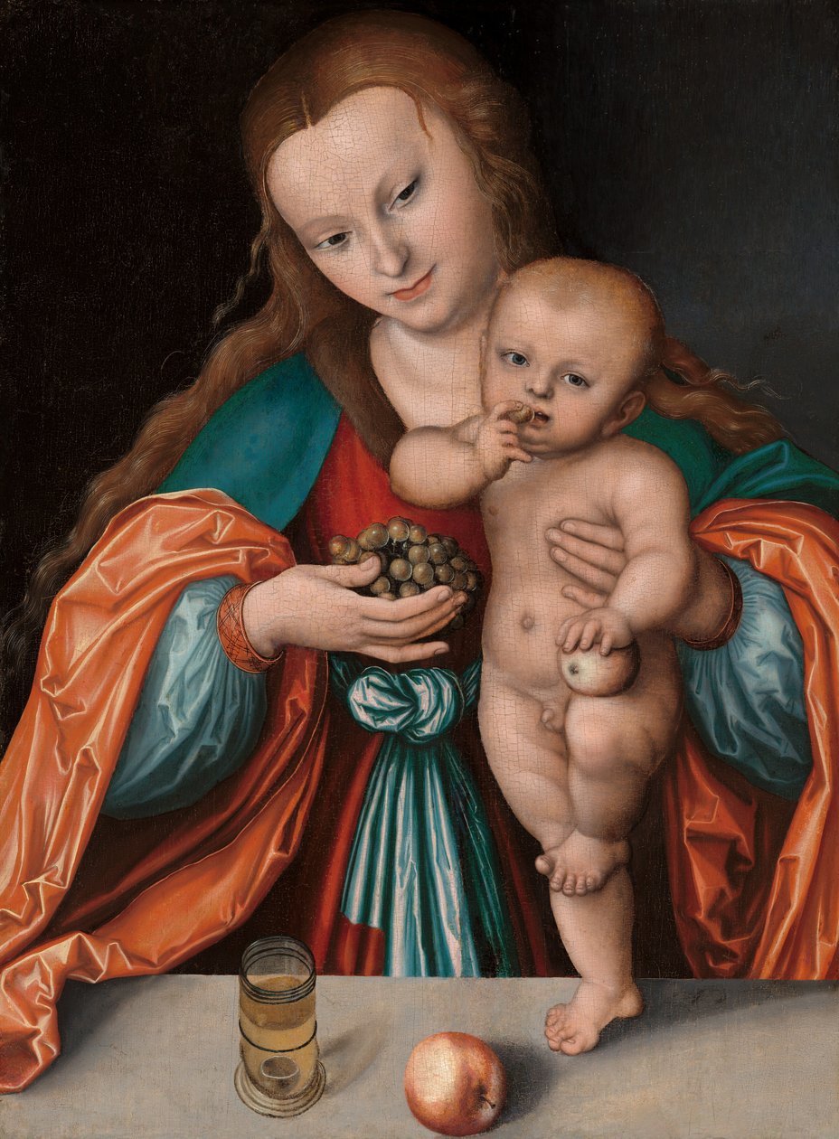 Madonna mit Kind von Lucas Cranach the Elder
