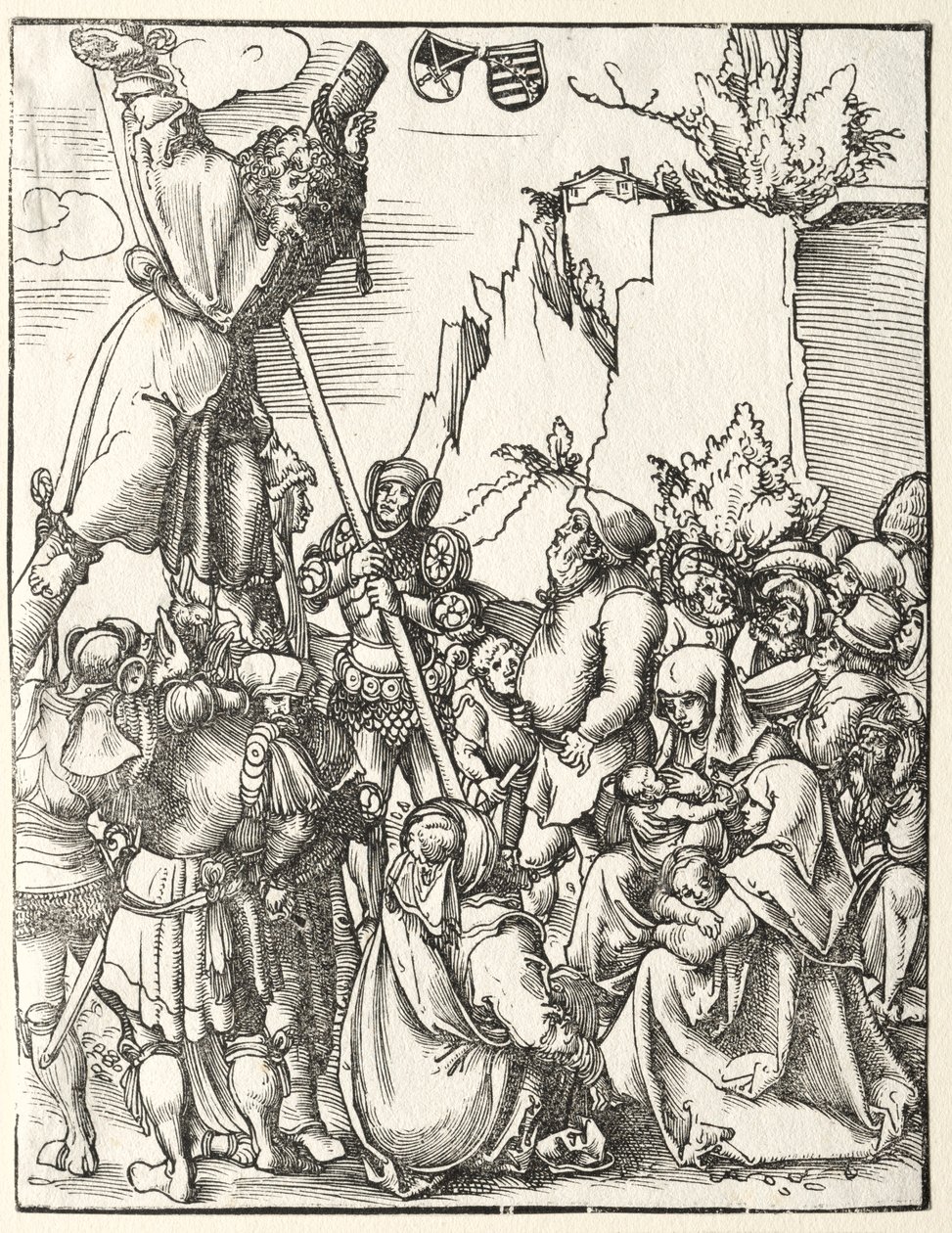 Martyrium des Heiligen Andreas von Lucas Cranach the Elder