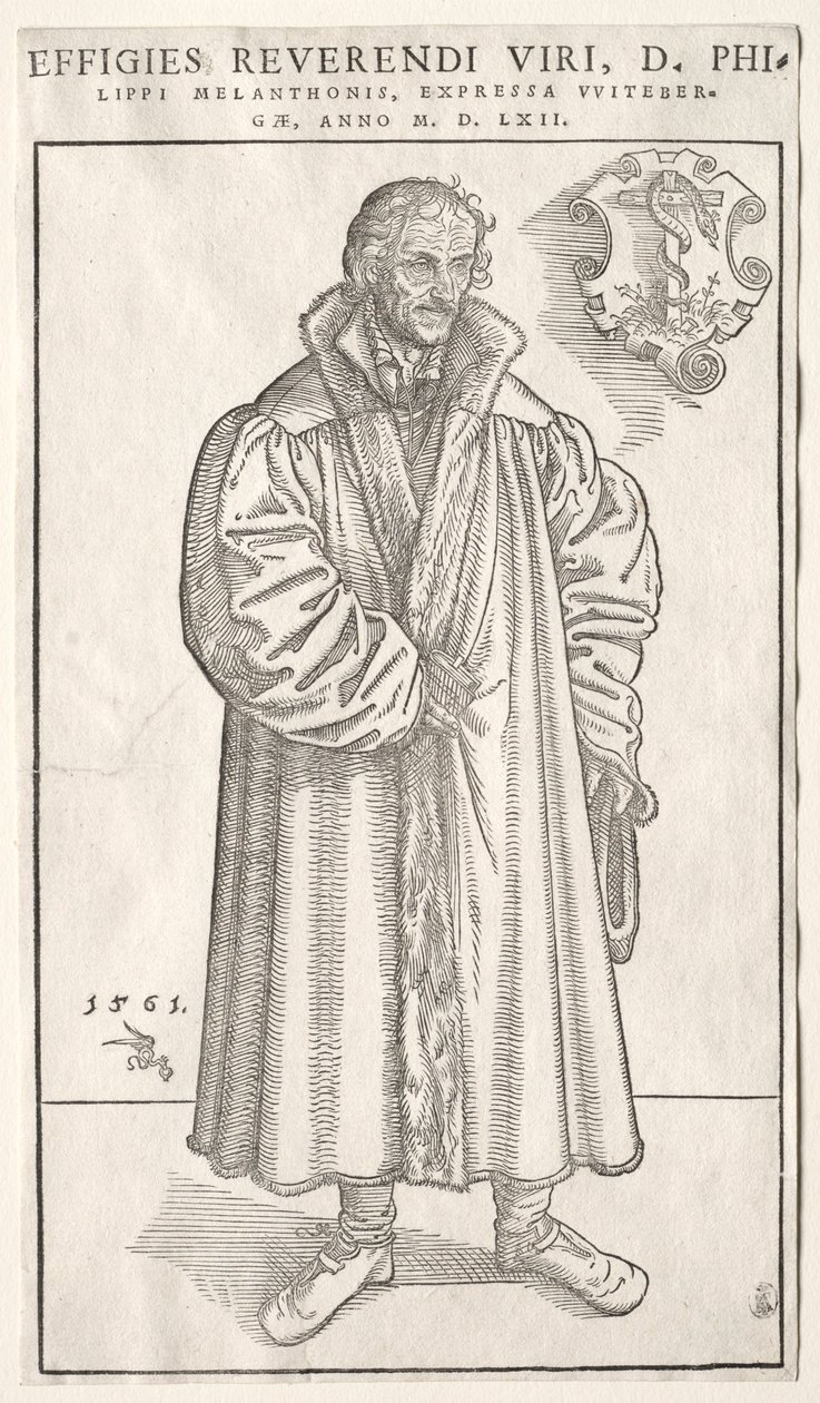 Philipp Melanchthon von Lucas Cranach the Elder