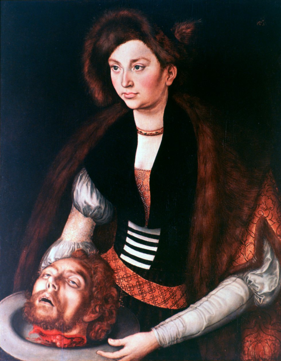 Salome, ca. 1504-1553 von Lucas Cranach the Elder