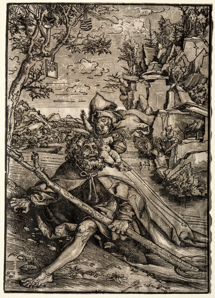 St. Christophorus von Lucas Cranach the Elder