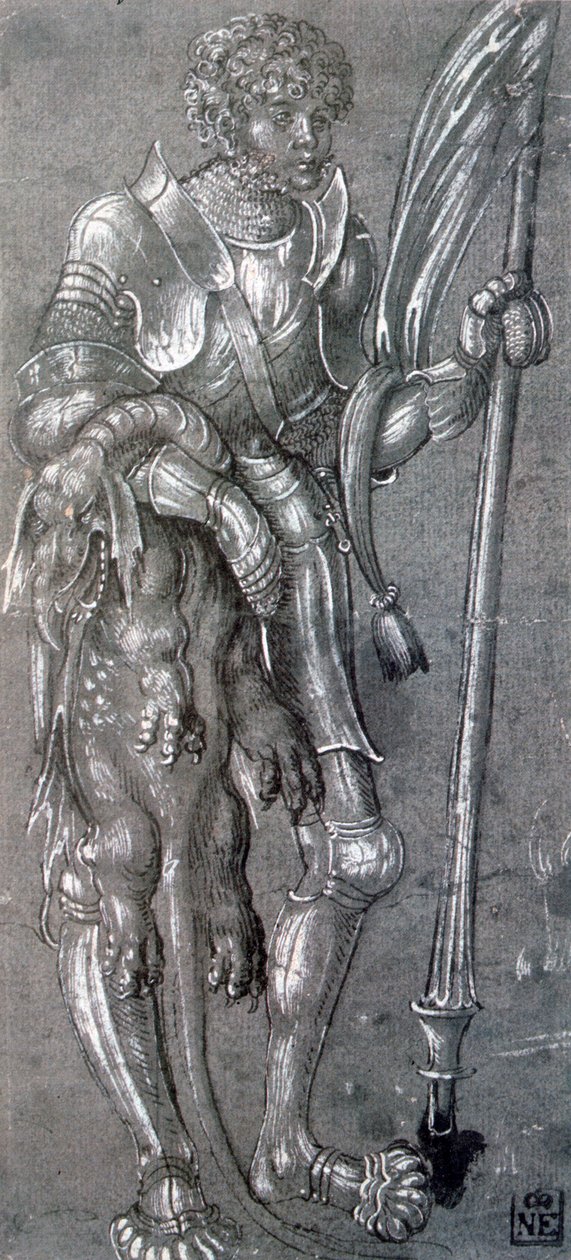 St. Georg, um 1504-1553 von Lucas Cranach the Elder