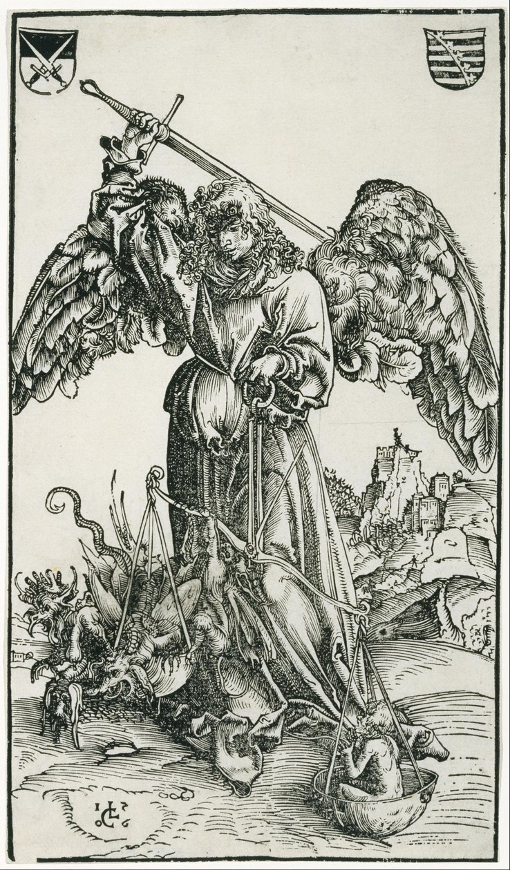 St. Michael von Lucas Cranach the Elder