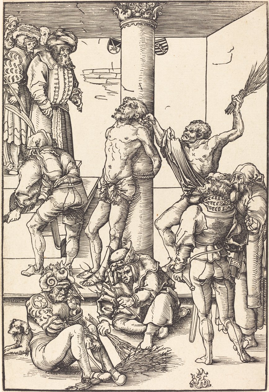 Die Geißelung von Lucas Cranach the Elder