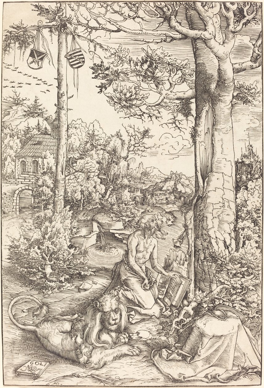 Die Buße des Heiligen Hieronymus von Lucas Cranach the Elder