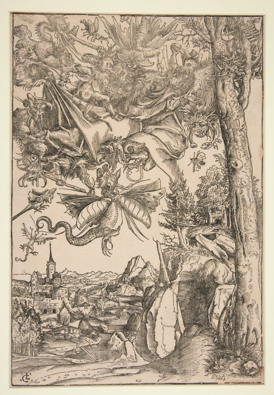 Die Leiden des heiligen Antonius von Lucas Cranach the Elder