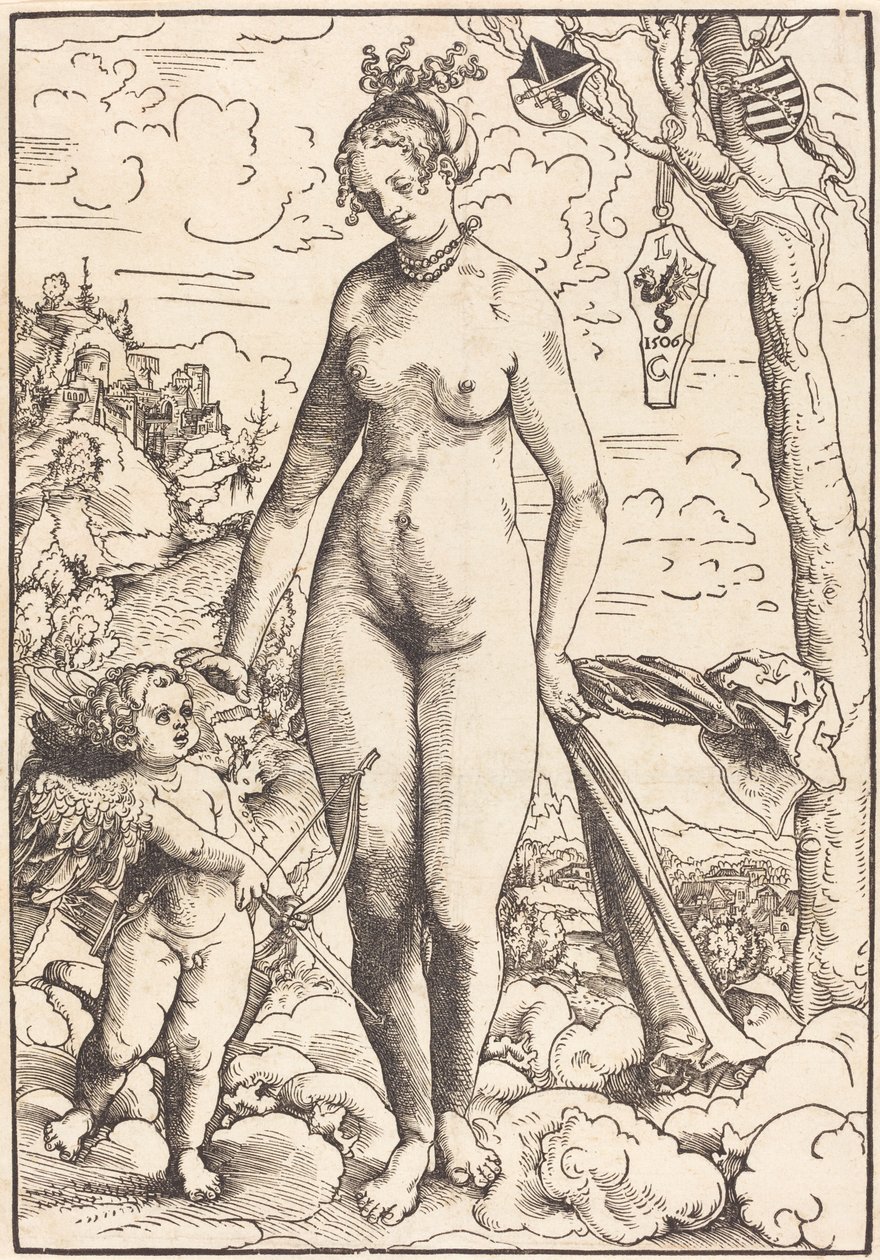 Venus und Amor von Lucas Cranach the Elder