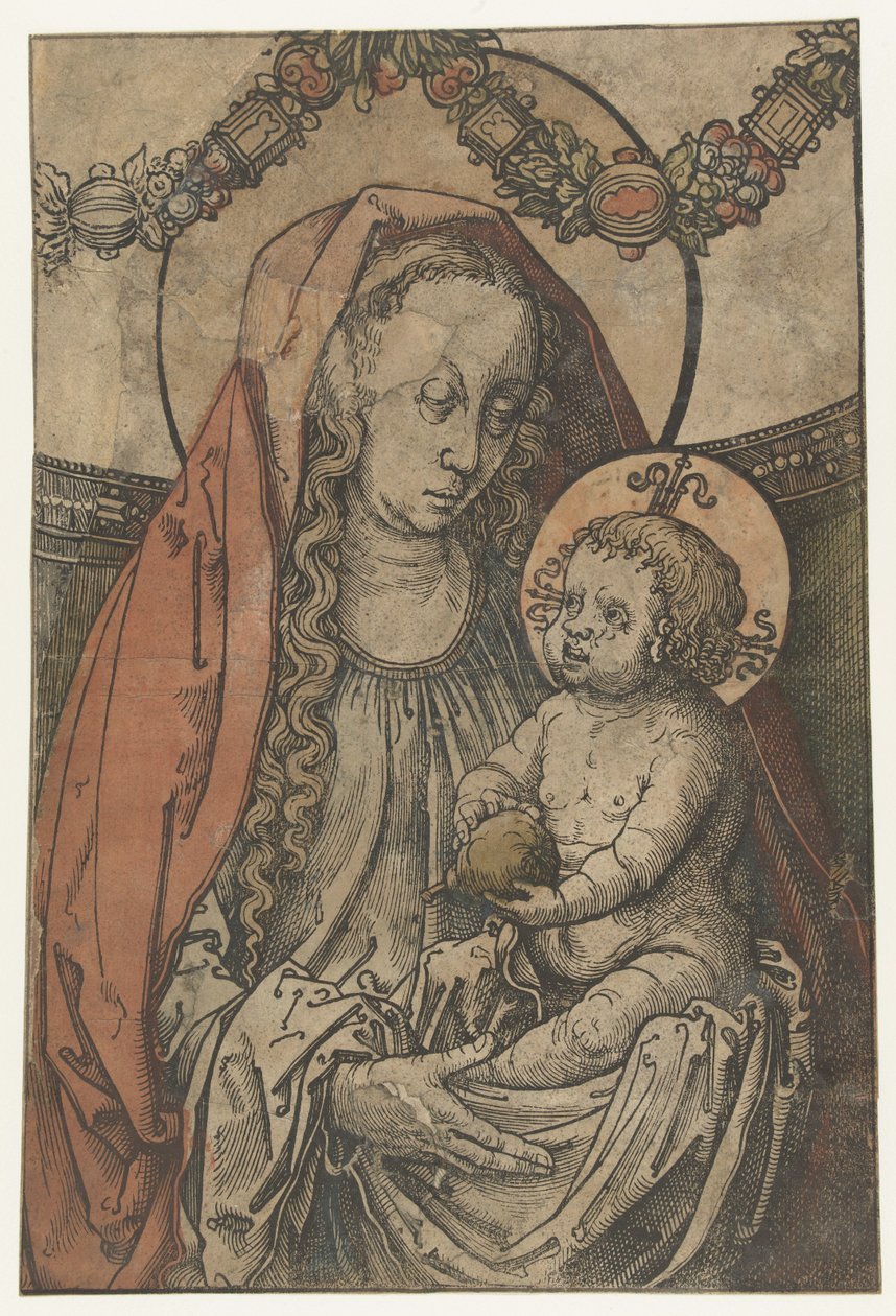 Maria mit Kind von Lucas van Leyden (circle of)