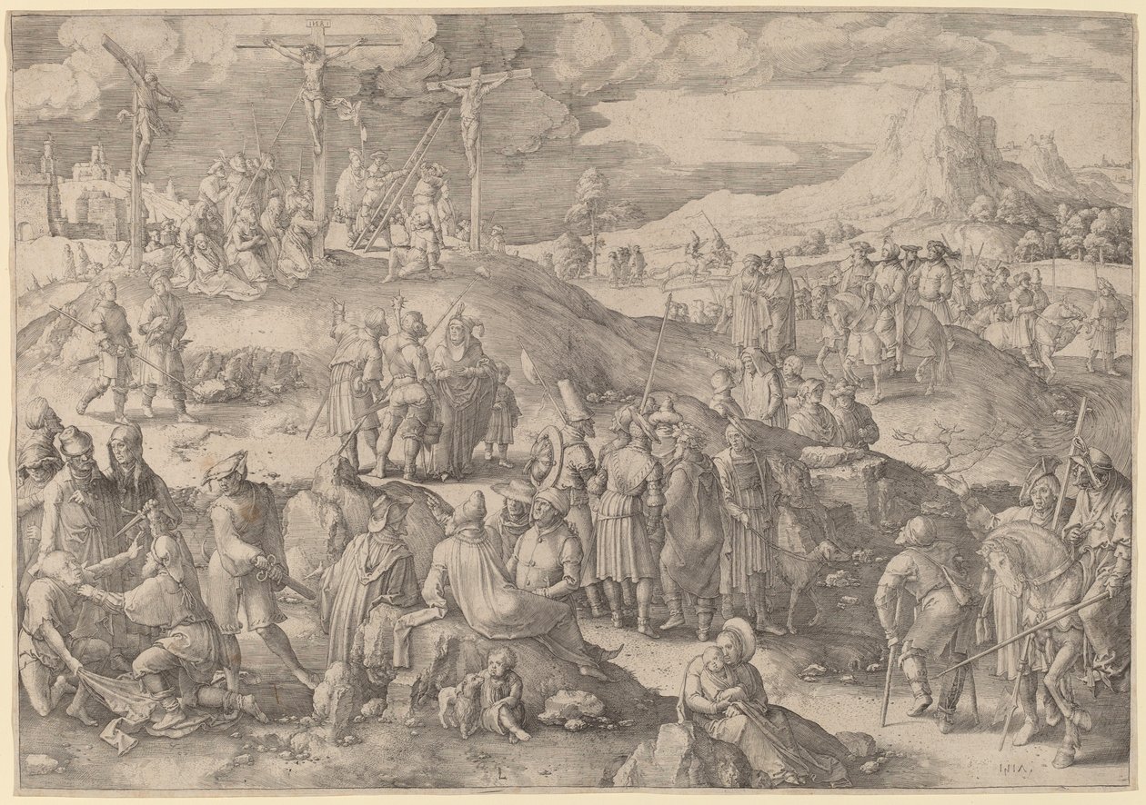 Golgatha von Lucas van Leyden