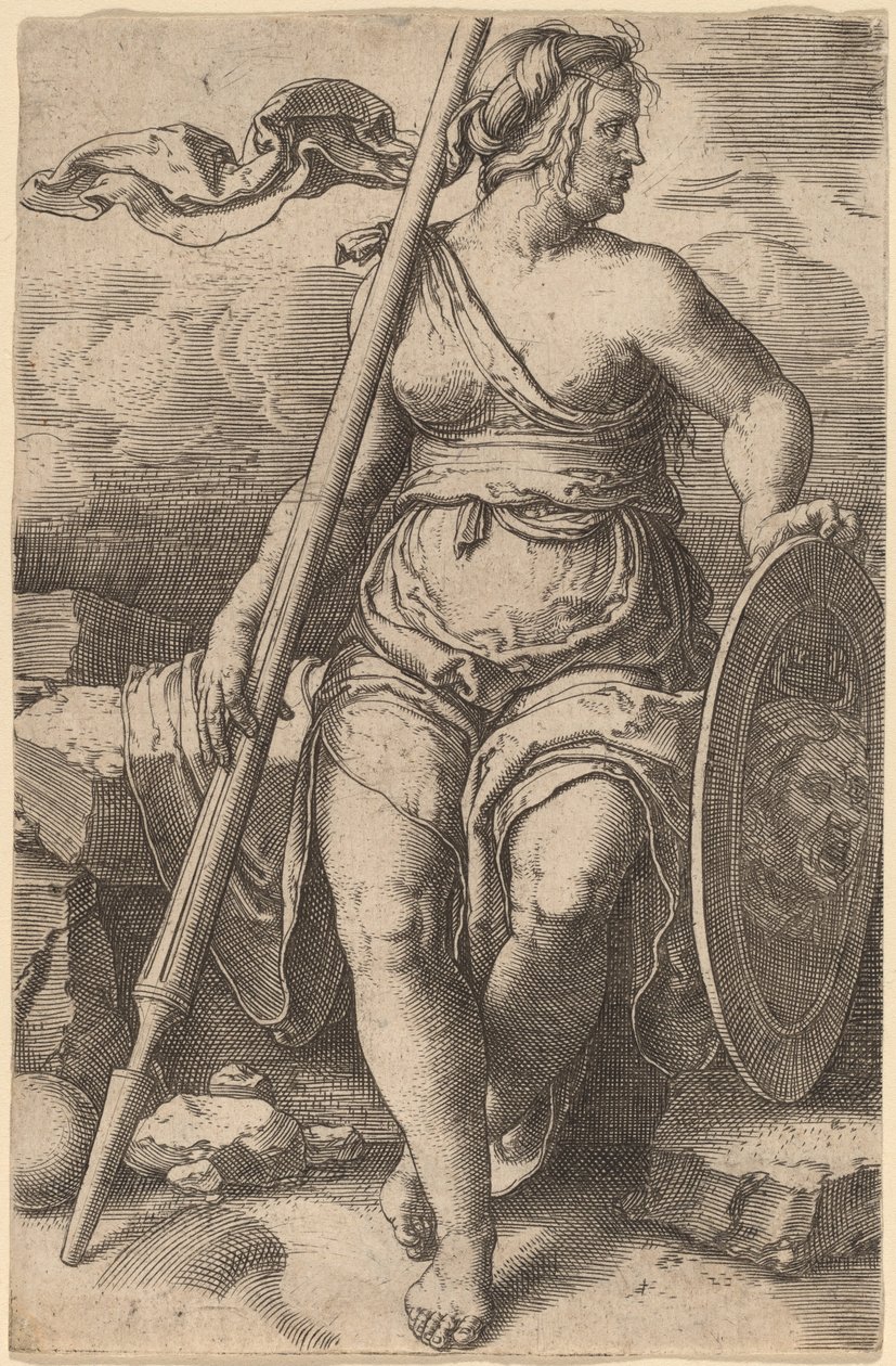 Pallas Athene von Lucas van Leyden