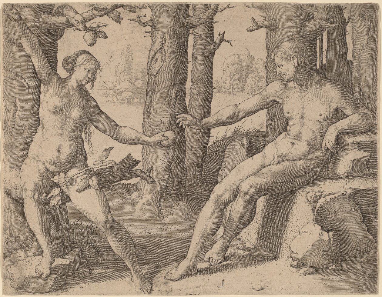 Der Sündenfall von Lucas van Leyden
