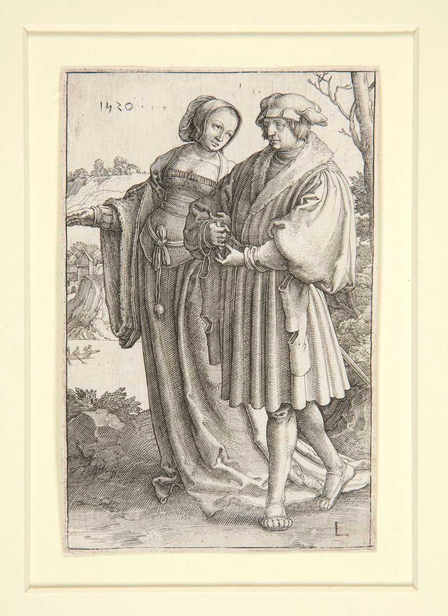Die Promenade von Lucas van Leyden