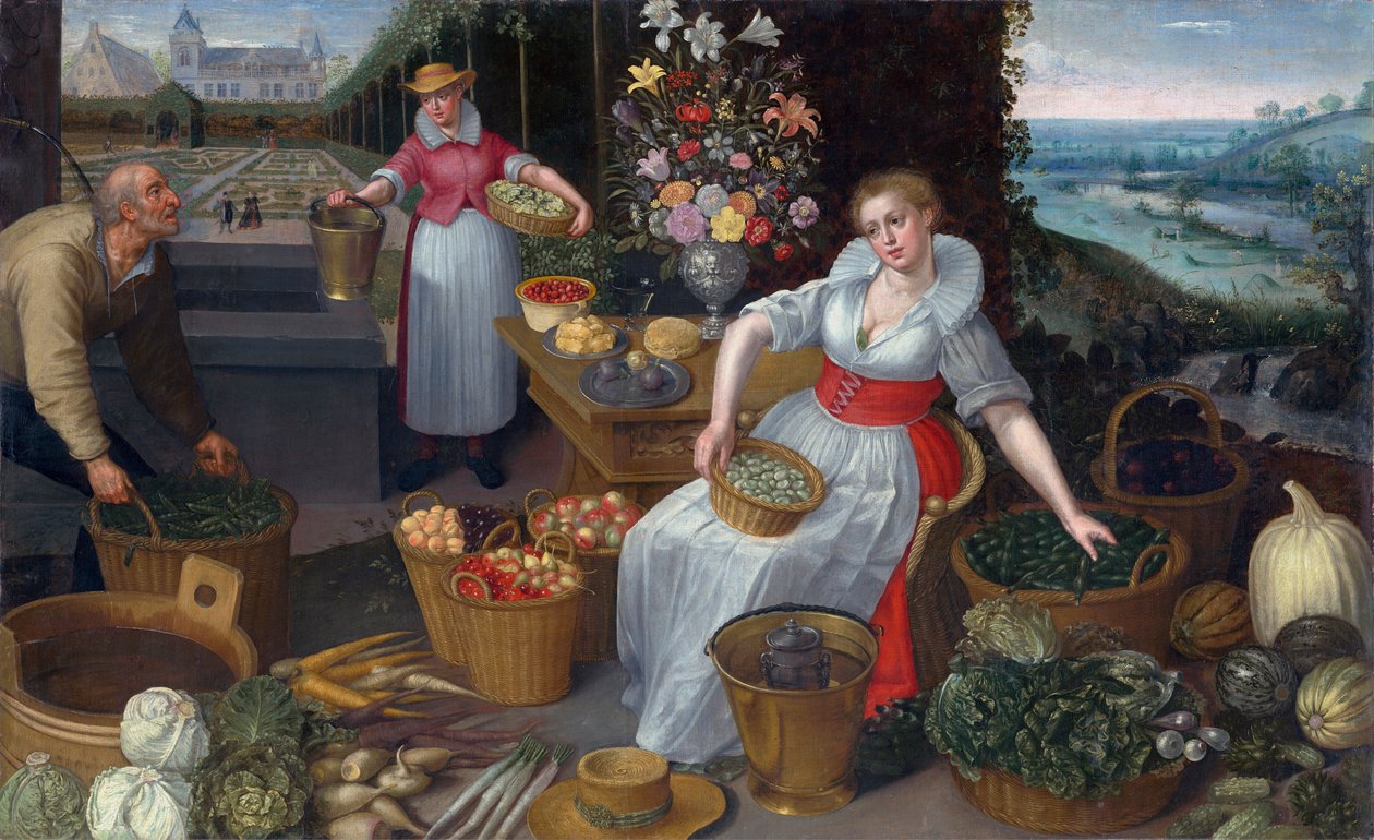 Allegorie des Sommers von Lucas van Valckenborch