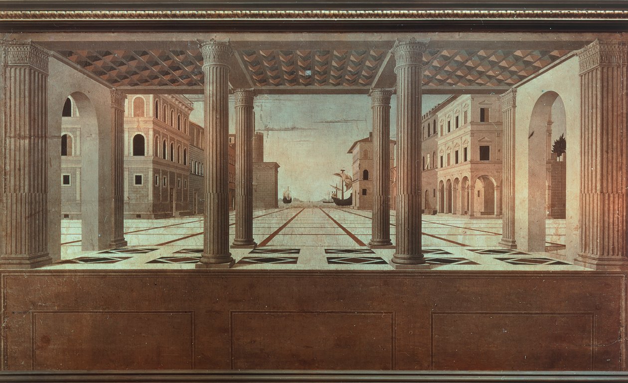 Ideale Ansicht von Luciano Laurana