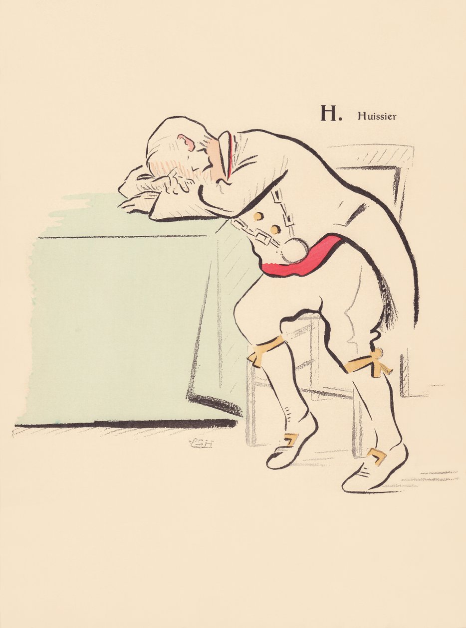H. Gerichtsvollzieher von Lucien L. (active 1904) Henreaux