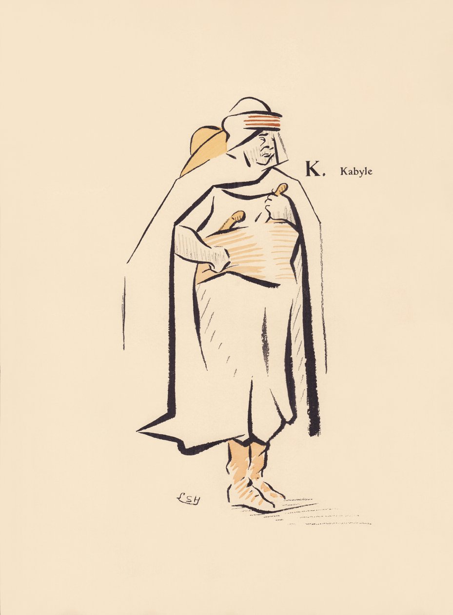 K. Kabyle von Lucien L. (active 1904) Henreaux