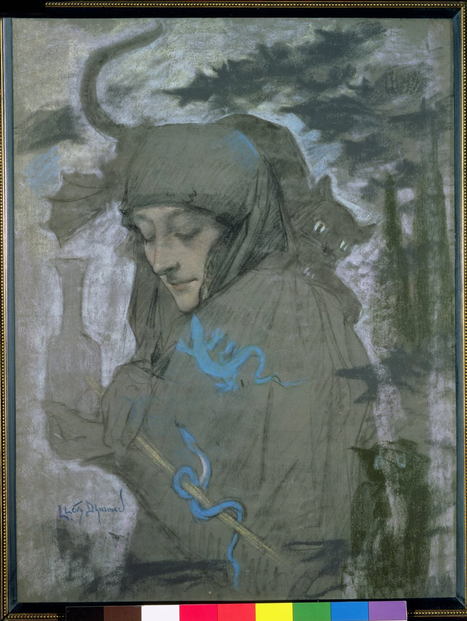 Die Zauberin von Lucien Levy Dhurmer