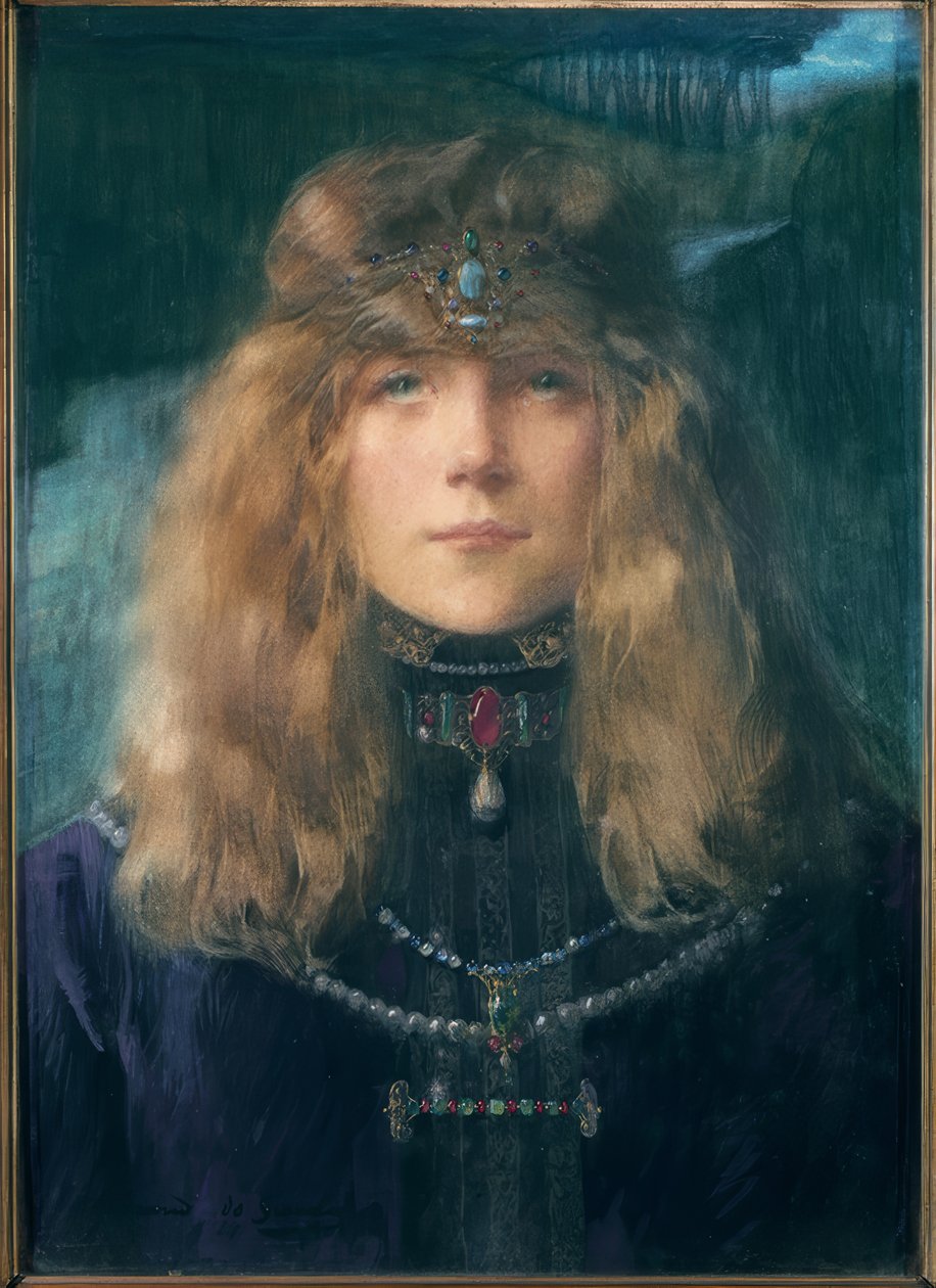 Junge Prinzessin von Lucien Victor Guirand de Scevola