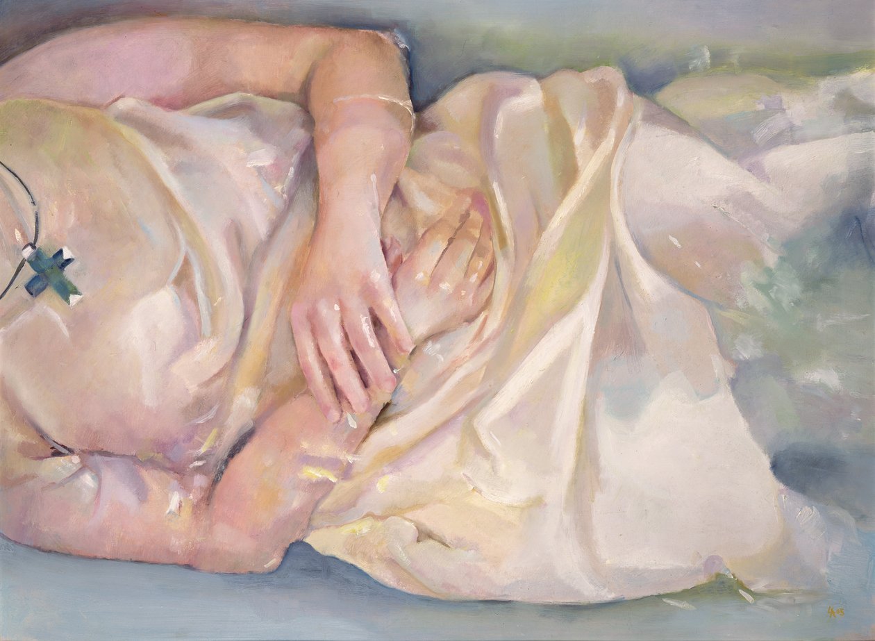 Gekreuzte Hände, 2004 von Lucinda Arundell