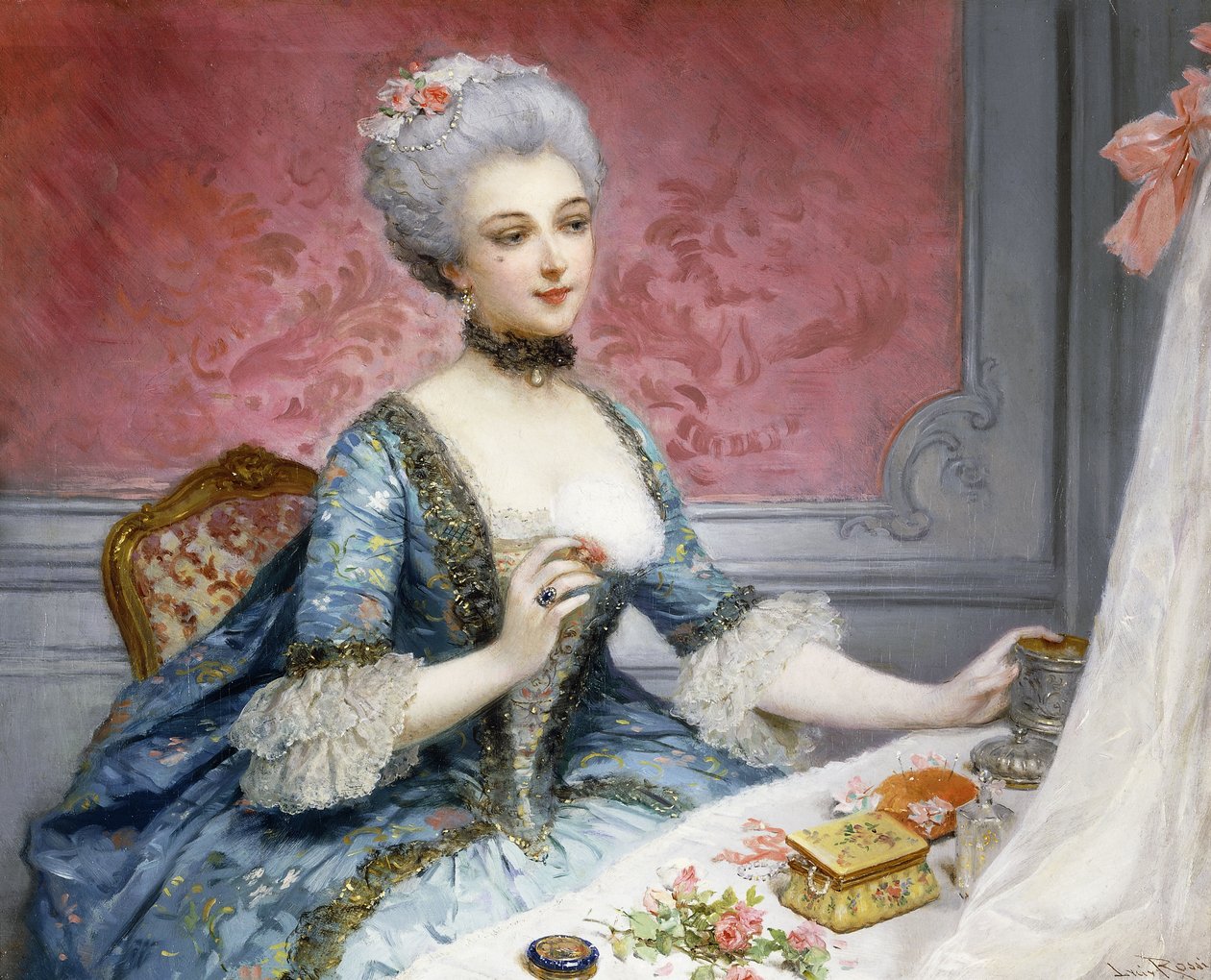 Die Toilette von Lucius Rossi