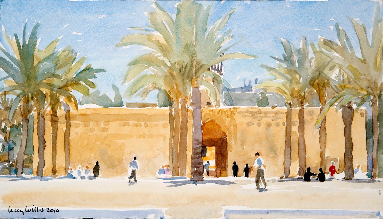Tor zur Moschee, 2010 von Lucy Willis