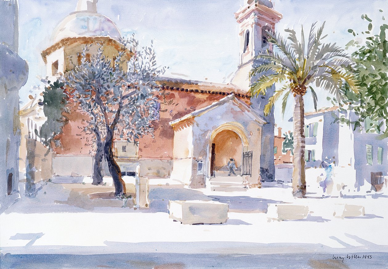 Provenzalische Kirche von Lucy Willis