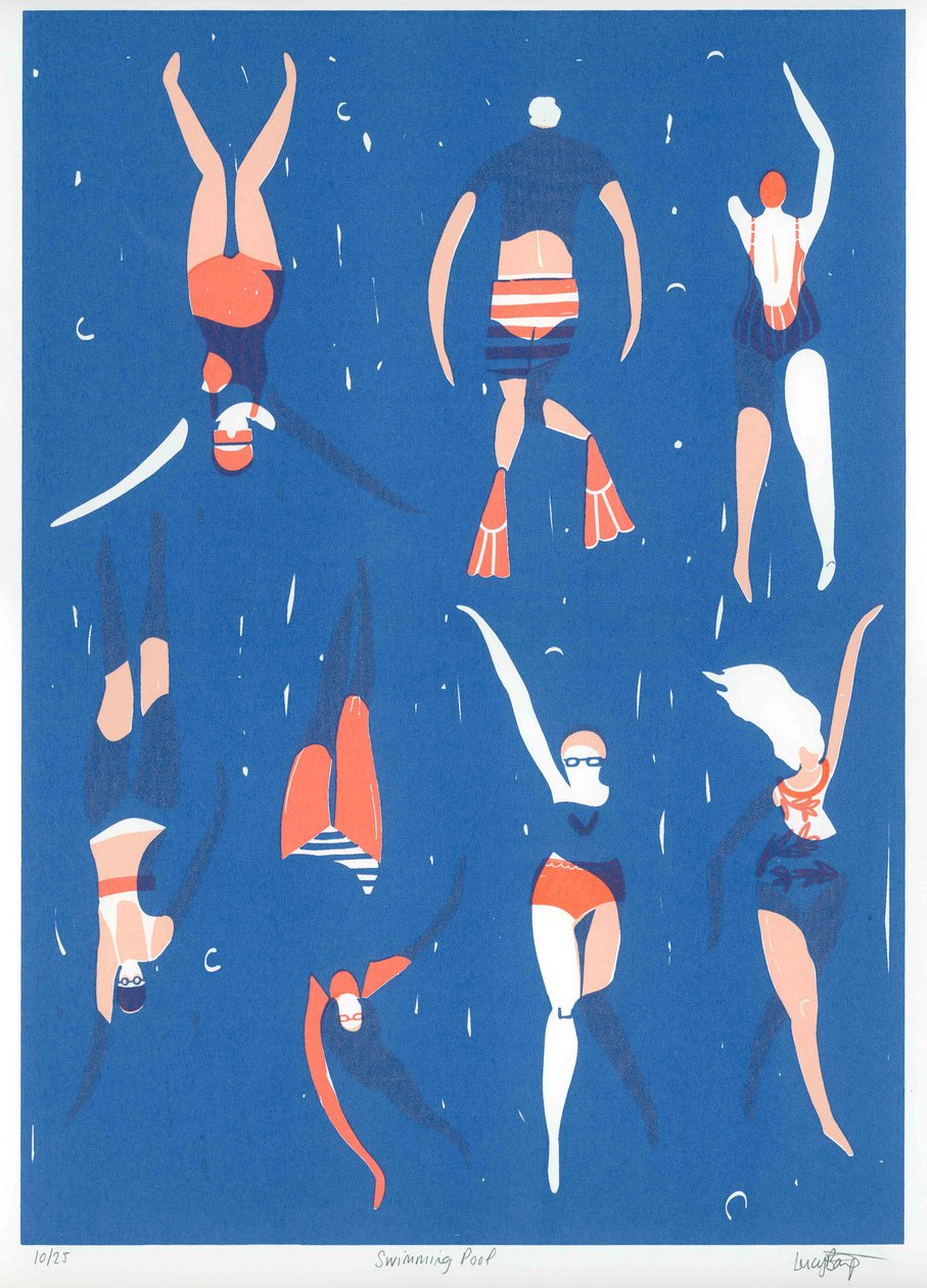 Schwimmbad von Lucy Banaji
