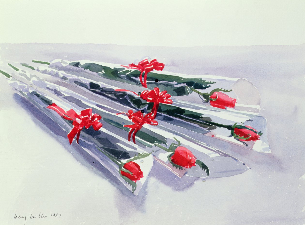 Verpackte Rosen von Lucy Willis