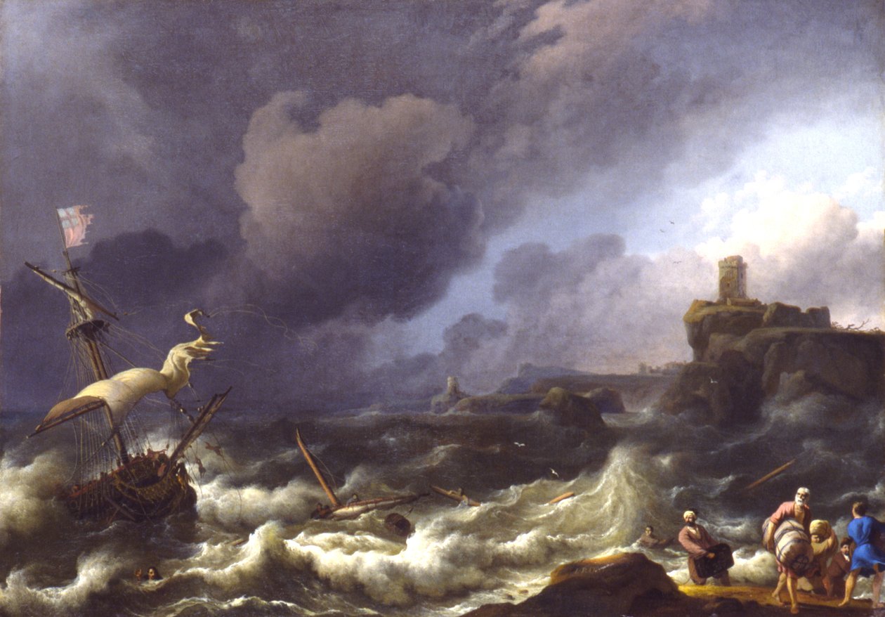 Der Sturm von Ludolf Backhuysen I