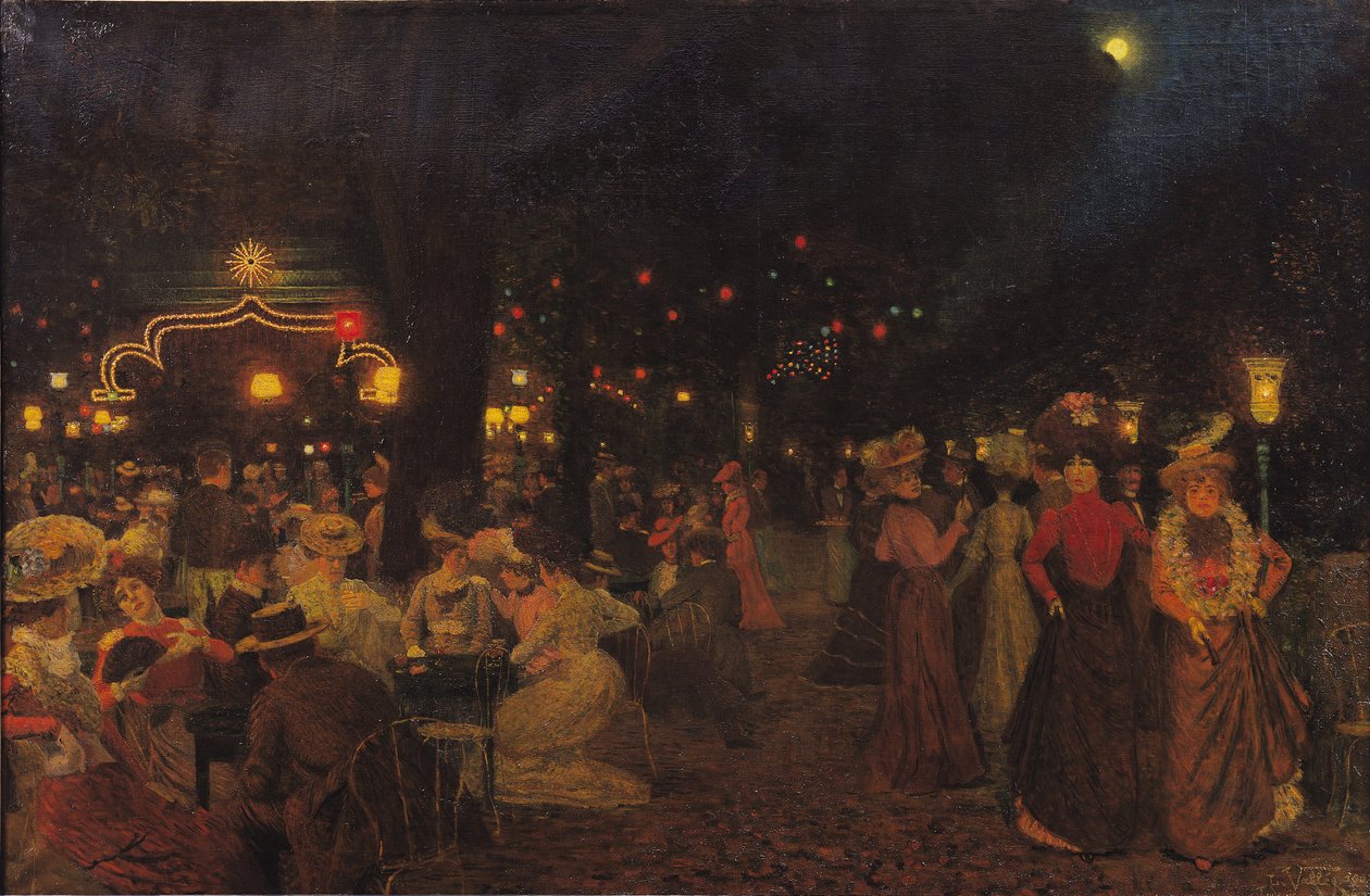 Der Bal Bullier, 1902 von Ludovic Vallee
