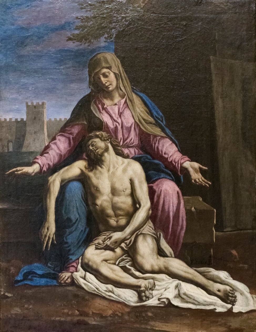Pietà von Ludovico Carracci