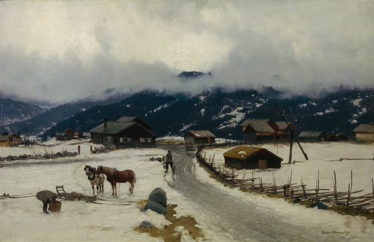 Winter von Ludvig Skramstad