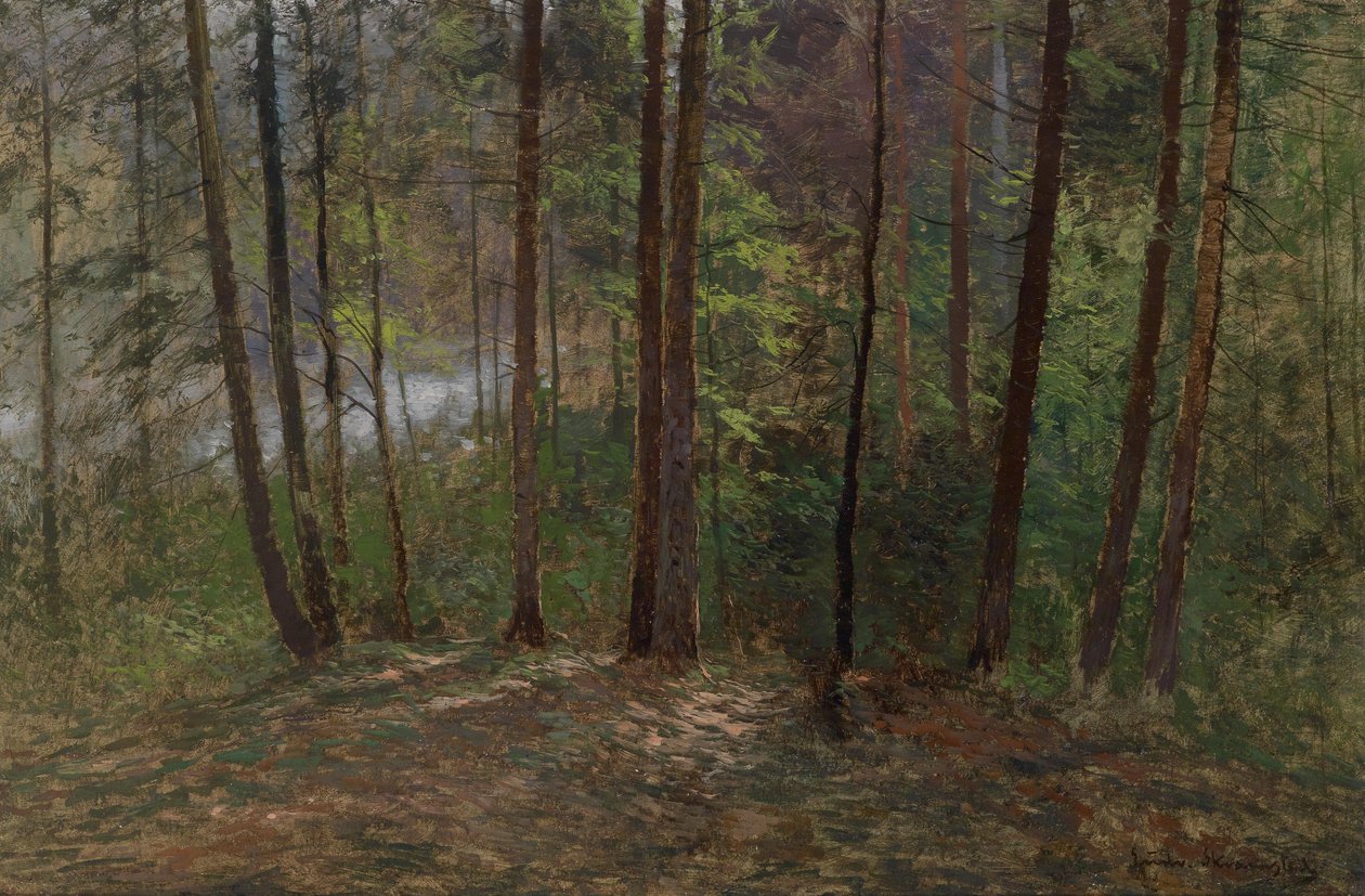 Waldinneres von Ludwig Skramstadt
