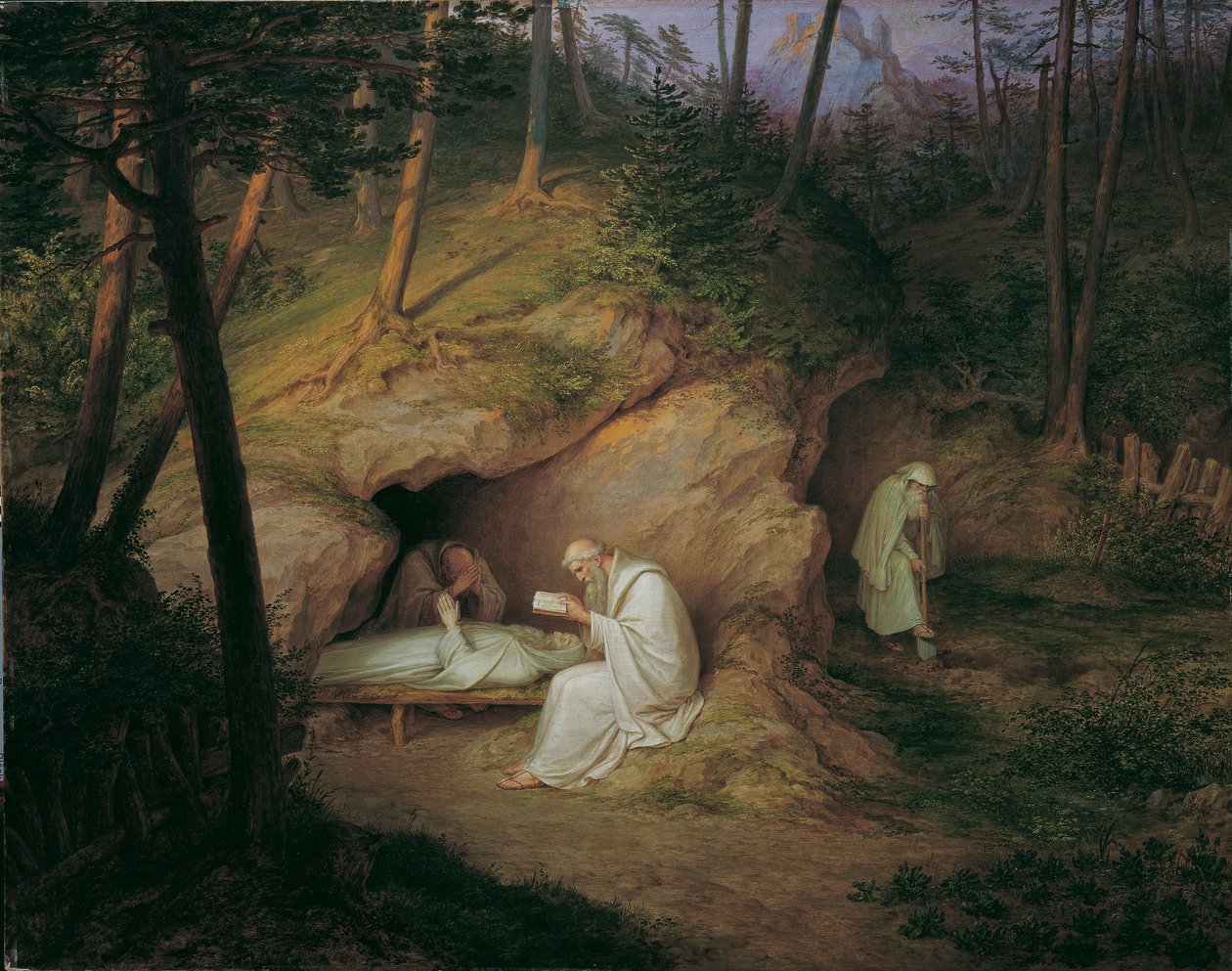 Der tote Eremit von Ludwig Ferdinand Schnorr von Carolsfeld