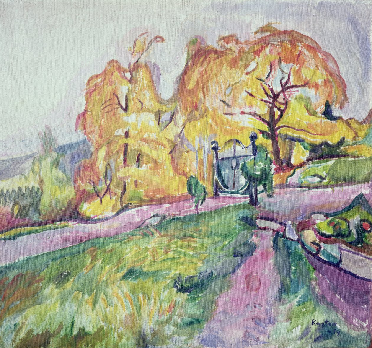 Landschaft von Ludvik Peter Karsten