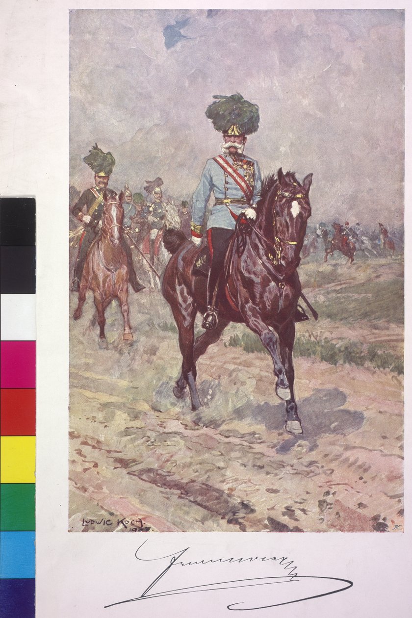 Kaiser von Österreich Franz Joseph I. von Ludwig Koch