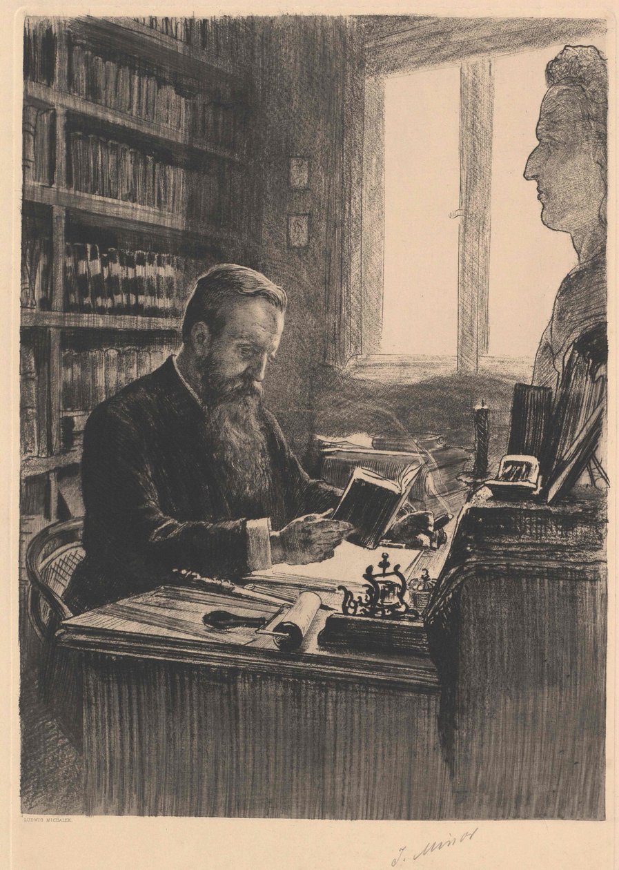 Jakob Minor von Ludwig Michalek
