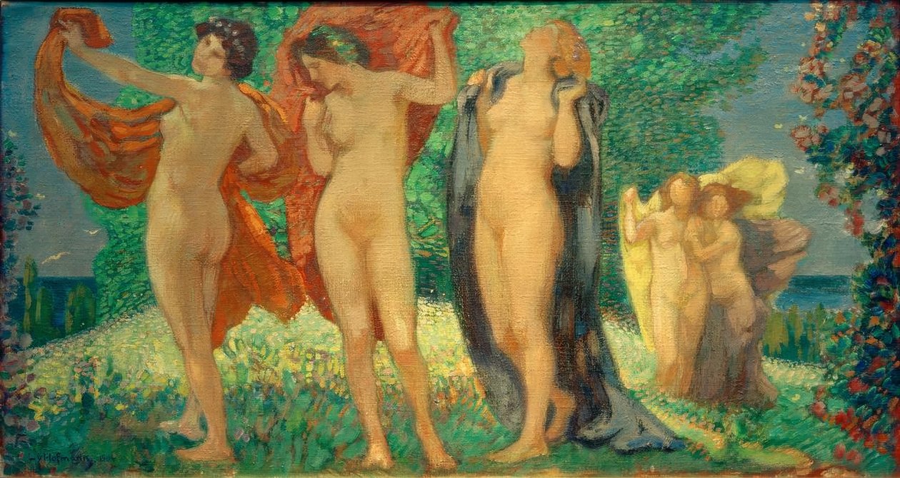 Das Urteil des Paris von Ludwig von Hofmann